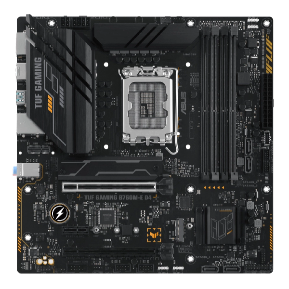 Mainboard ASUS TUF GAMING B760M-E D4 | Intel B760, Socket 1700, mATX, 4 khe DDR4